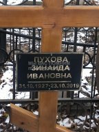 Пухова Зинаида Ивановна